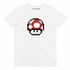 T-shirt Pixel Champignon – Tshirt Champignon Rouge Mario