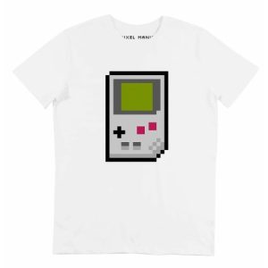 T-shirt Pixel Game Boy – Tshirt Nintendo Game Boy en Pixels