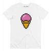 T-shirt Pixel Glace – Tshirt Cornet de Glace en Pixel Art