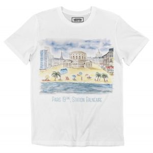 T-shirt Plage de la Rotonde