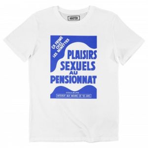 T-shirt Plaisirs au Pensionnat – Collection Films X Vintage
