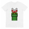 T-shirt Plante Piranha – Tshirt Plante Carnivore Mario