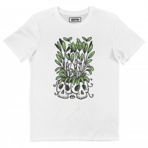 T-shirt Plants and Skulls