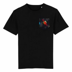 T-shirt a Poche Cosmos  Planetes et Espace  Grafitee