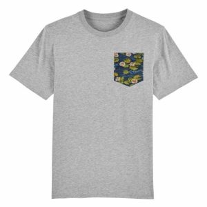 T-shirt � Poche N�nuphars – Collection Nature  Grafitee