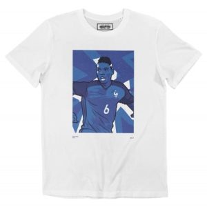 T-shirt Pogba National – Tshirt Paul Pogba en Bleu