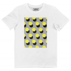 T-shirt Points Jaunes – Tee-shirt a Motif pour Homme