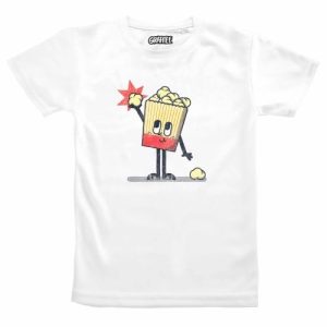 T-shirt Popcorn day Personnage Pop-Corn style vintage
