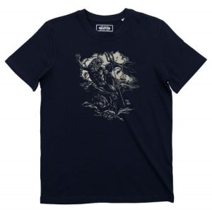 T-shirt Poseidon – Dessin Heroique Dieu de la Mer T-shirt Poseidon – Dessin Heroique Dieu de la Mer