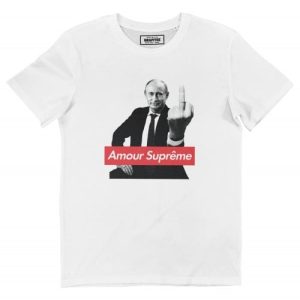 T-shirt Poutine – President Russe Bras d’Honneur