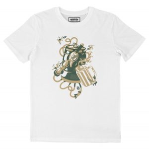 T-shirt Pression Gallia – Tee-shirt Illustration Fut de Biere
