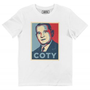 T-shirt President Coty – Tee-shirt Street-Art Rene Coty