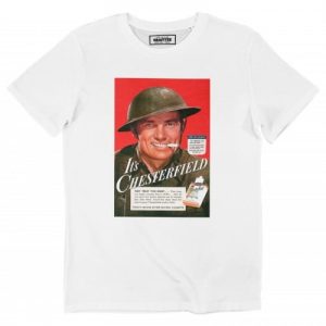 T-shirt Publicite Cigarettes Chesterfield – Homme