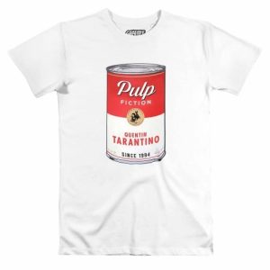 T-shirt Pulp Fiction Can Affiche film facon Pop Art