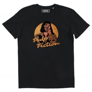 T-shirt Pulp Fiction Cigarette – Dessin Original Mia Wallace T-shirt Pulp Fiction Cigarette – Dessin Original Mia Wallace