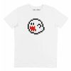 T-shirt Pxiel Boo – Tee-shirt Fantome Mario