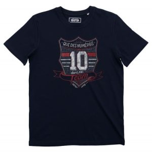 T-shirt Que Des Numeros 10 Dans Ma Team – Theme Football T-shirt Que Des Numeros 10 Dans Ma Team – Theme Football