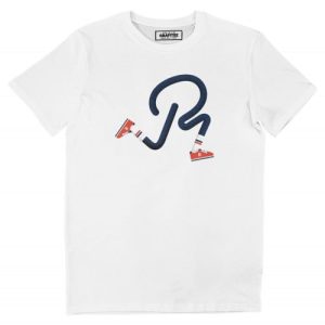 T-shirt R comme Running – Typographie lettre R