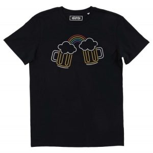 T-shirt Rainbow Beer – Dessin Arc-en-Ciel et Biere T-shirt Rainbow Beer – Dessin Arc-en-Ciel et Biere