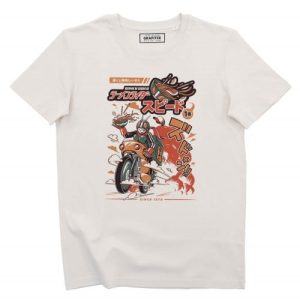 T-shirt Ramen Rider – Robot Livraison Repas Style Manga
