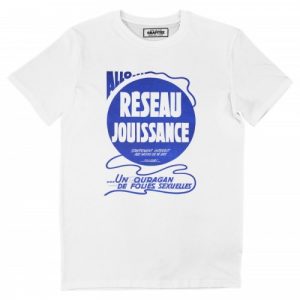 T-shirt Reseau Jouissance – Film X Annees 80