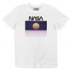 T-shirt Retro Sci-Fi NASA – Logo Synthwave N.A.S.A