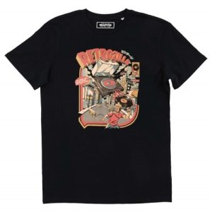 T-shirt Retro Soundzilla – Platine Vinyle Retro Futuriste T-shirt Retro Soundzilla – Platine Vinyle Retro Futuriste