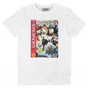 T-shirt Robocop 3 – Tee-shirt Jaquette Jeu Video Sega