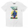 T-shirt Robot Mighty – Style Retro Geek