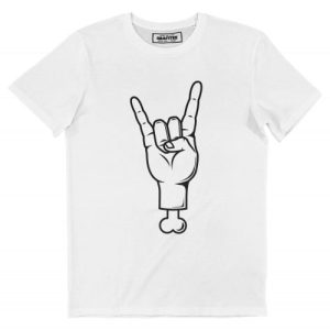 T-shirt Rock & Bone – Tee-shirt Signe des Cornes Streetwear T-shirt Rock & Bone – Tee-shirt Signe des Cornes Streetwear