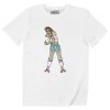 T-shirt Roller Finger – Tshirt Doigt d’Honneur et Patins