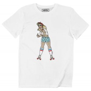 T-shirt Roller Finger – Tshirt Doigt d’Honneur et Patins T-shirt Roller Finger – Tshirt Doigt d’Honneur et Patins