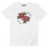 T-shirt Rose Rose – Tshirt Illustration Tattoo Roses Rouges