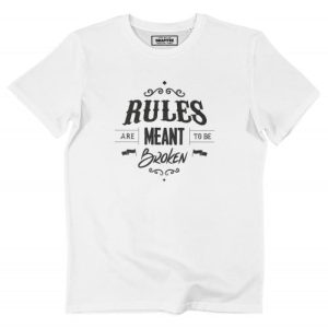 T-shirt Rules – Message Anglais T-shirt Rules – Message Anglais