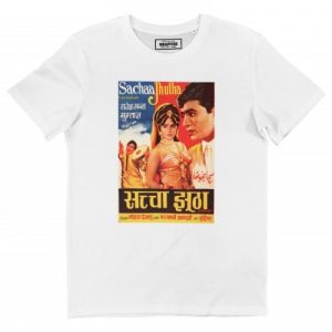 T-shirt Sachaa Jhutha – T-shirt Film Vintage Bollywood