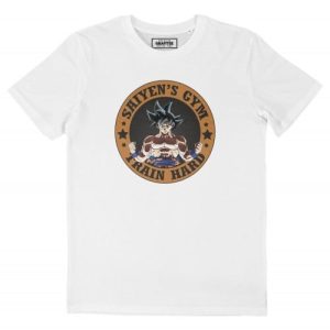 T-shirt Saiyen’s Gym Club – Tshirt Club de Gym Son Goku T-shirt Saiyen’s Gym Club – Tshirt Club de Gym Son Goku