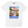 T-shirt San Francisco – Dessin Fauvisme