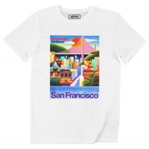 T-shirt San Francisco – Dessin Fauvisme T-shirt San Francisco – Dessin Fauvisme