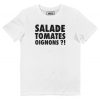 T-shirt Sandwich Grec – Tshirt Drole Salade Tomates Oignons