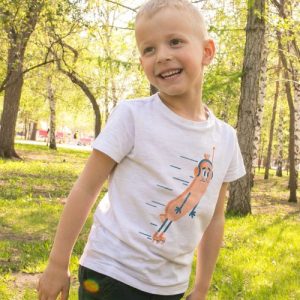 T-shirt Saucisse Roulettes  Dessin Patins Roller Enfant