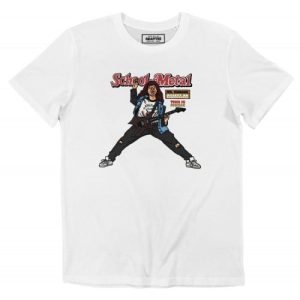 T-shirt School Of Metal – Stranger Things 4 vs. School Of Rock