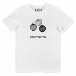 T-shirt Segments – Formes Spheriques Minimalistes