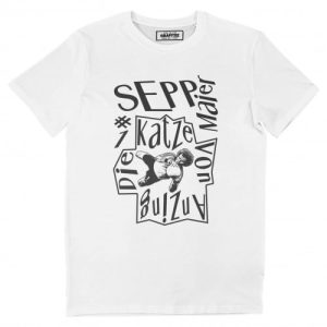 T-shirt Sepp Maier – Tee-shirt Graphique Le Chat de Anzing