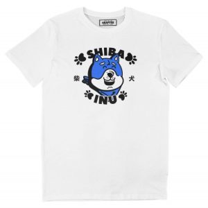 T-shirt Shiba Inu – Tete de Chien Japonais