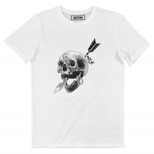 T-shirt Skullhead – Tshirt Tete de Mort Transpercee