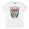 T-shirt Slice Of Death  Pizza et Tete de mort