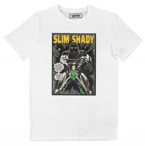 T-shirt Slim Shady – Tee-shirt Eminem Super-Heros