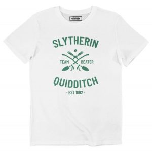 T-shirt Slytherin Team Beater – Tshirt Blason Quidditch Team