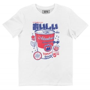 T-shirt Smashed Tomato Soup – Andy Warhol et Gaming