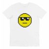 T-shirt Smiley Soleil – Tee-shirt Emoticone Soleil en Pixel Art